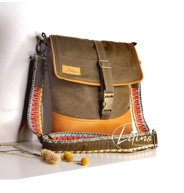 Anleitung Umhängetasche Ina