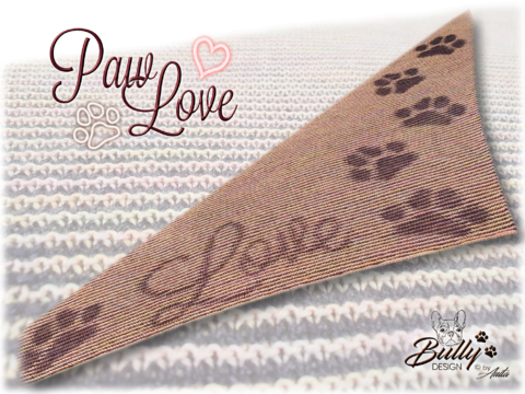 PAW LOVE - Das Tuch für alle Pfötchenliebhaber