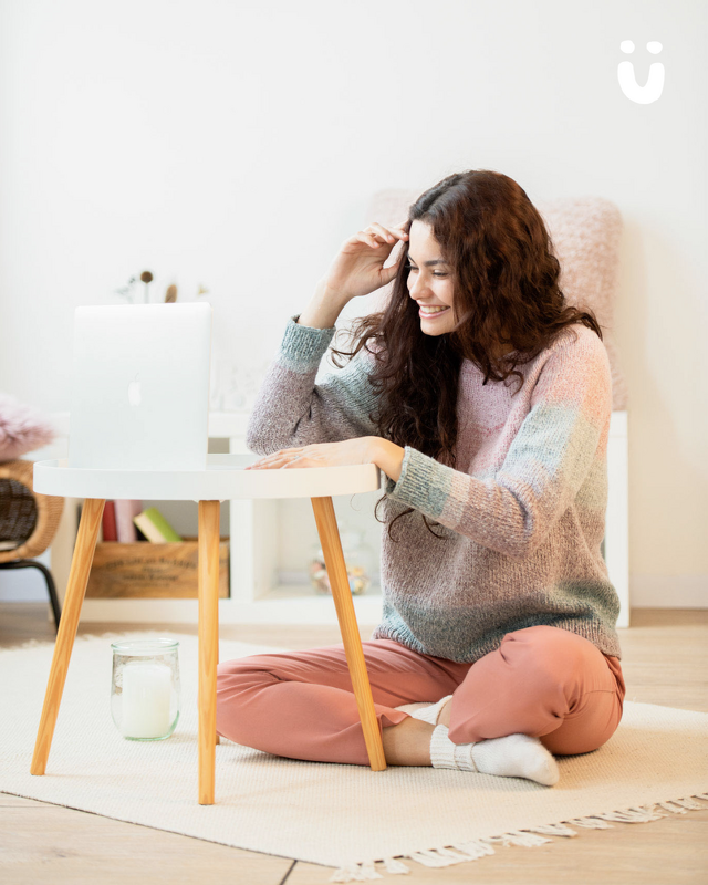 Anleitung Pastelliger Pulli mit Rundpasse für Damen