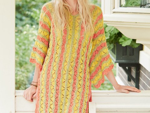 Strickanleitung: Diese coole Tunika macht immer eine gute Figur