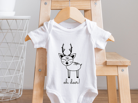 Plotter-Datei Reh | Oh deer! (einfarbig)