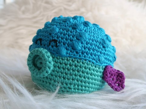 Grinsekugelfisch von LaCritza