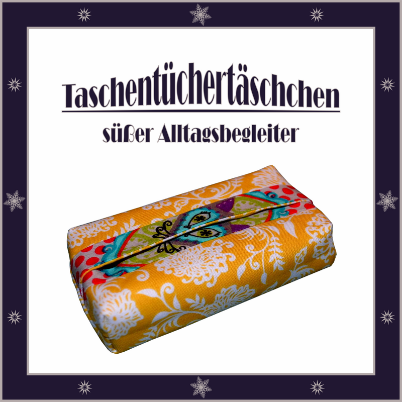 Nähanleitung Taschentücherhülle - Bild 2