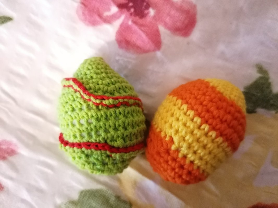 Häkelanleitung für Ostereier, verschiedene Motive selber kreieren