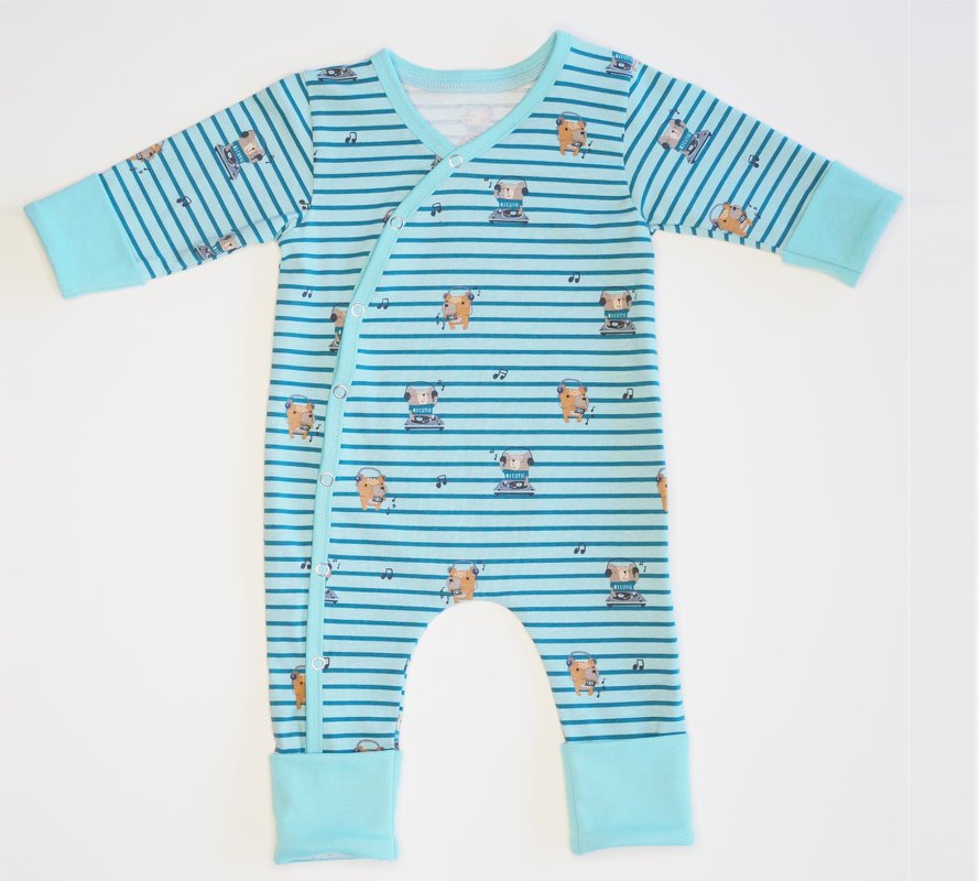 sewing pattern baby sleeper DAVID photo tutorial 0m/1m–3y/4y - Image 4