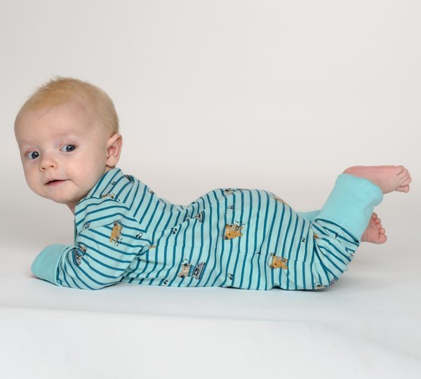 Baby Footless Romper DAVID PDF Sewing Pattern 0m–4y