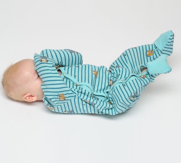 Schnittmuster Baby-Strampler DAVID – Nähanleitung Gr. 50/56–98/104