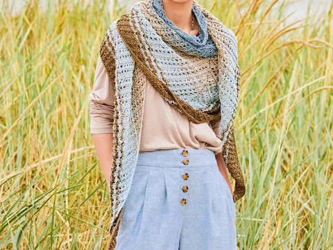 Strickanleitung: Die Helden an kühlen Tagen: Dreiecktücher