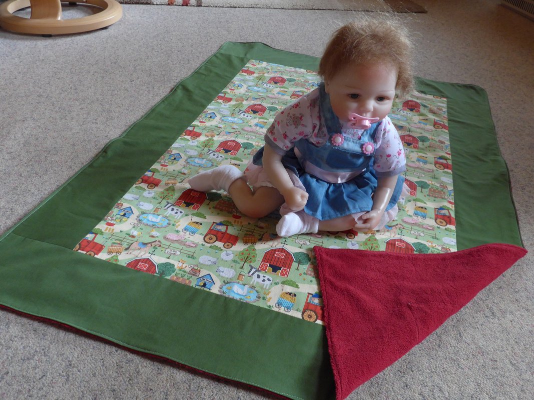 Krabbeldecke "Bauernhof" Nähanleitung - Bild 3