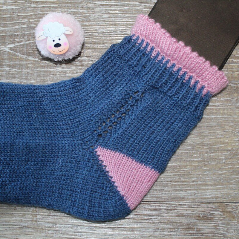 Anleitung Kurzsockenmuster Frühling - Bild 2