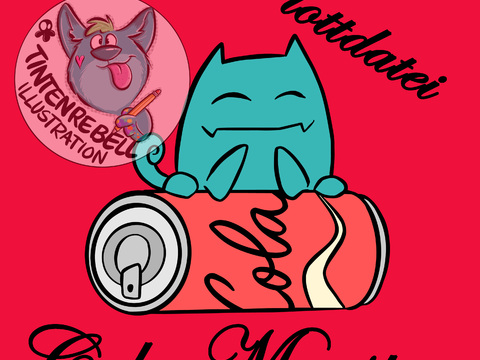 Plotterdatei "Cola Monster"