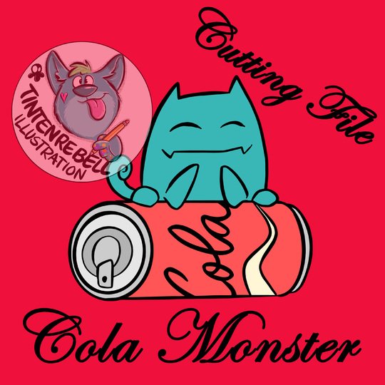 Plotterdatei "Cola Monster"