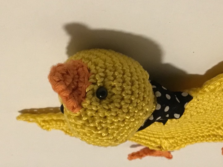 Häkelanleitung tierischer Untersetzer Küken