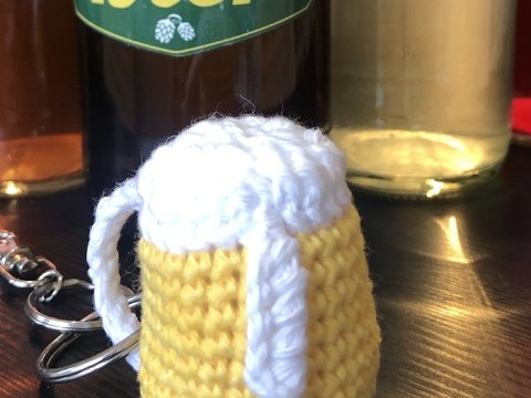 Häkelanleitung Bierkrug