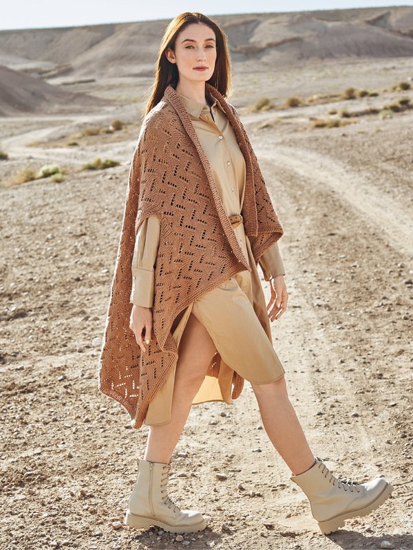 Strickanleitung: Easy going: Die quer gestrickte Weste!