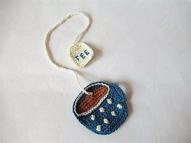 Häkelanleitung Lesezeichen Teetasse