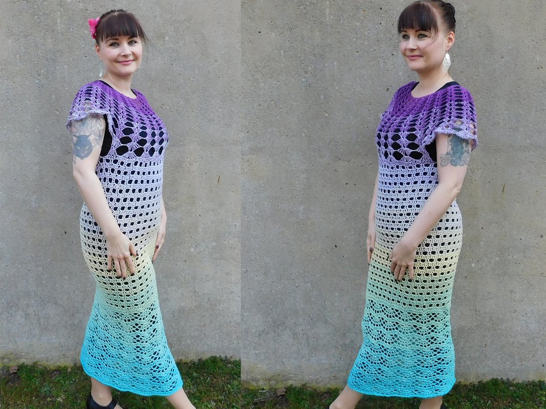 Kleid RÜCKENWIND Häkelanleitung - Bild 2