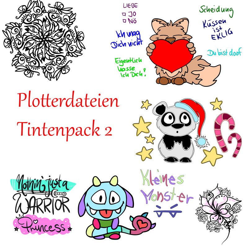 Plotterdateien "Tintenpack 2"