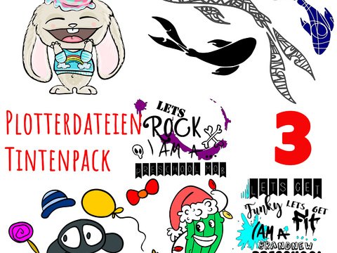 Plotterdateien "Tintenpack 3"