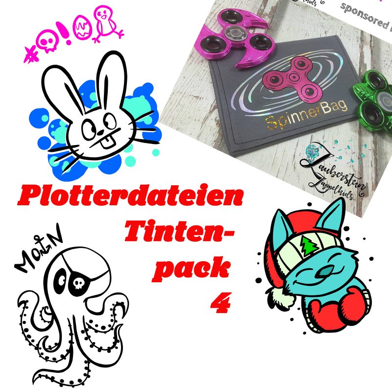 Cuttingfiles "Tintenpack 4" - Plotting