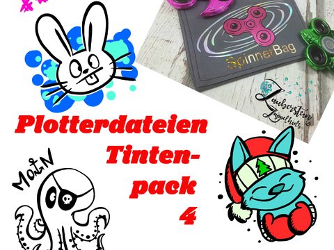 Plotterdateien "Tintenpack 4"
