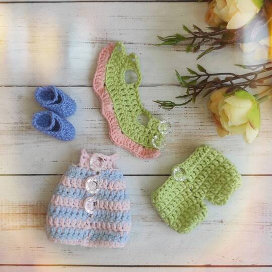 Häkelanleitung Puppe, Ellie das süße kleine Mädchen