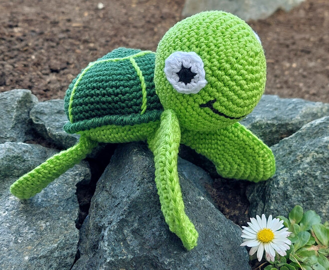 Schildkröte Lilli Häkelanleitung
