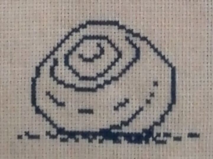 Kreuzstichvorlage "Das Meer" , PDF Download für ein maritimes Stickbild