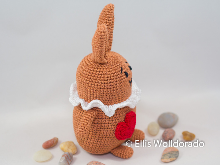 Hasi mit Herz, Häkelanleitung, Amigurumi