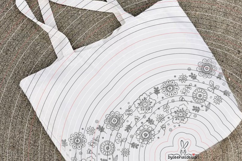 Blumen Band Plotterdatei SVG DXF