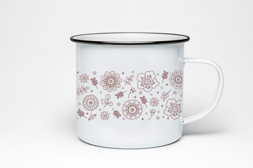 Blumenband Plotterdatei SVG DXF FCM