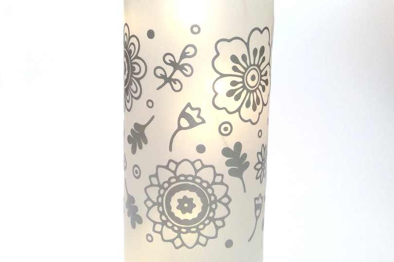 Blumenband Plotterdatei SVG DXF FCM