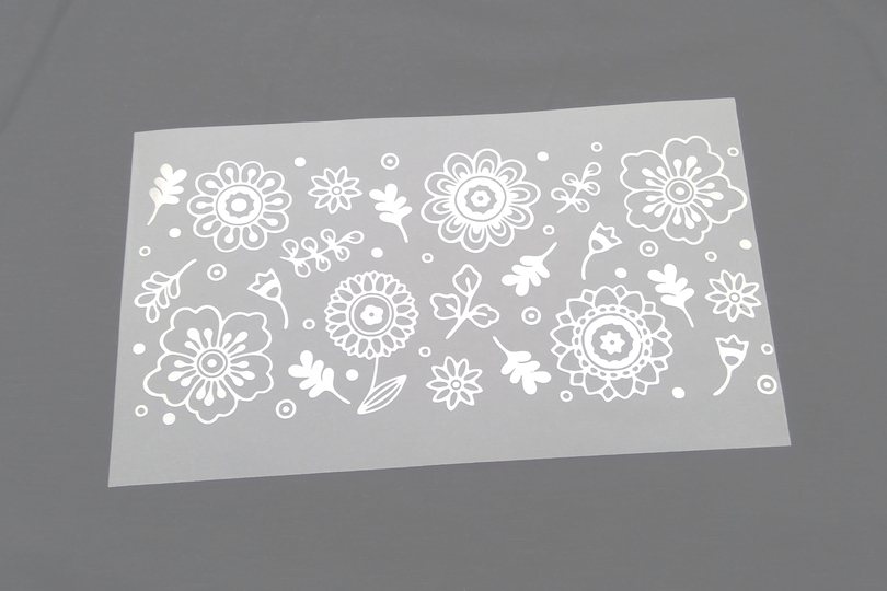 Blumenband Plotterdatei SVG DXF FCM