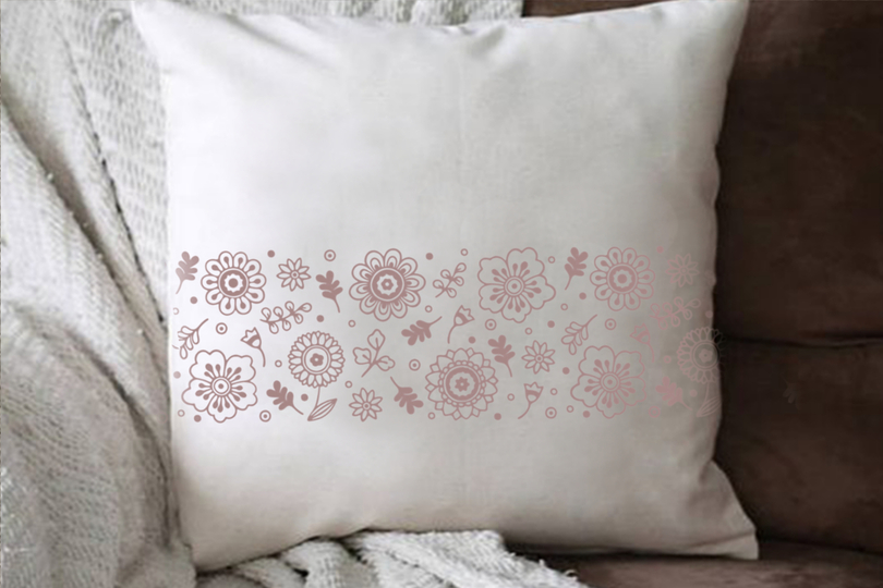 Blumenband Plotterdatei SVG DXF FCM