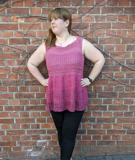 Alenja - Shirt/Tunika/Kleid häkeln in allen Damengrößen