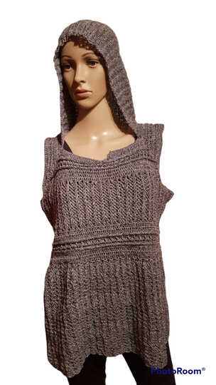 Alenja - Shirt/Tunika/Kleid häkeln in allen Damengrößen