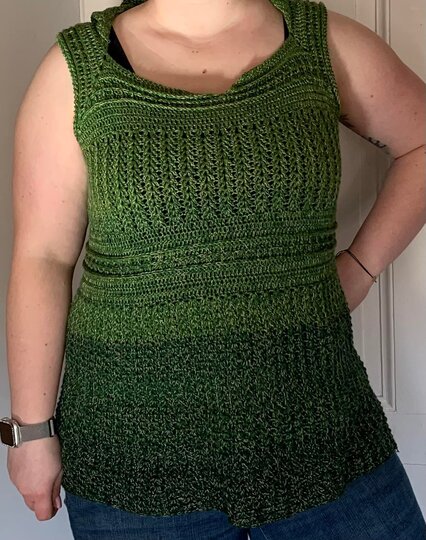 Alenja - Shirt/Tunika/Kleid häkeln in allen Damengrößen