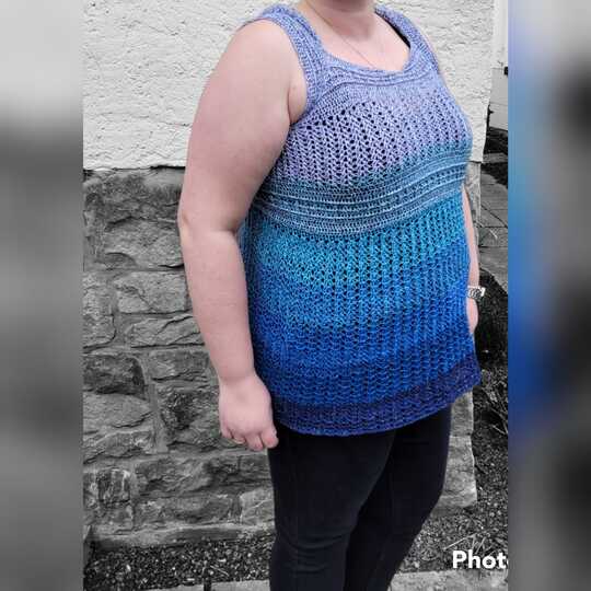 Alenja - Shirt/Tunika/Kleid häkeln in allen Damengrößen