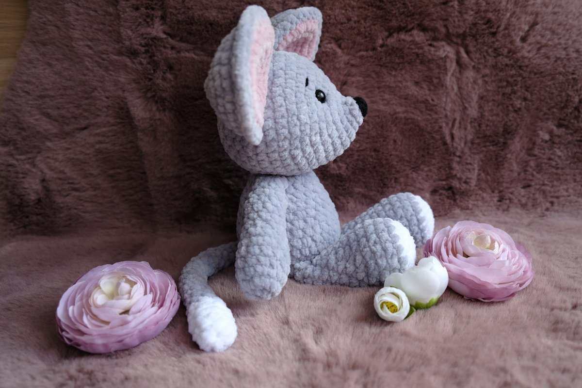 Häkelanleitung Mäuschen Karli