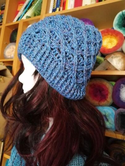 Häkelanleitung Mütze Eileen