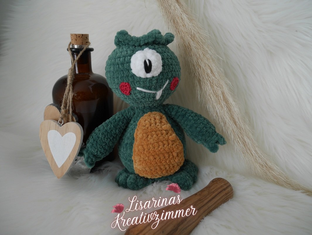 Häkelanleitung Monster Marvin