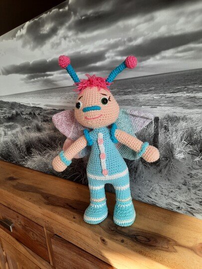 DIY Häkelanleitung: Schmetterling Fiete selber machen