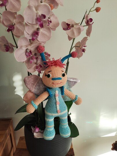 DIY Häkelanleitung: Schmetterling Fiete selber machen