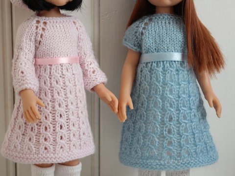 Strickanleitung für Puppengarnitur 03