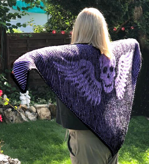 Tuch Skullwings Illusionsstricken