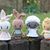 Häkelanleitung Set Ostern - Hasenpärchen, Schaf & Küken