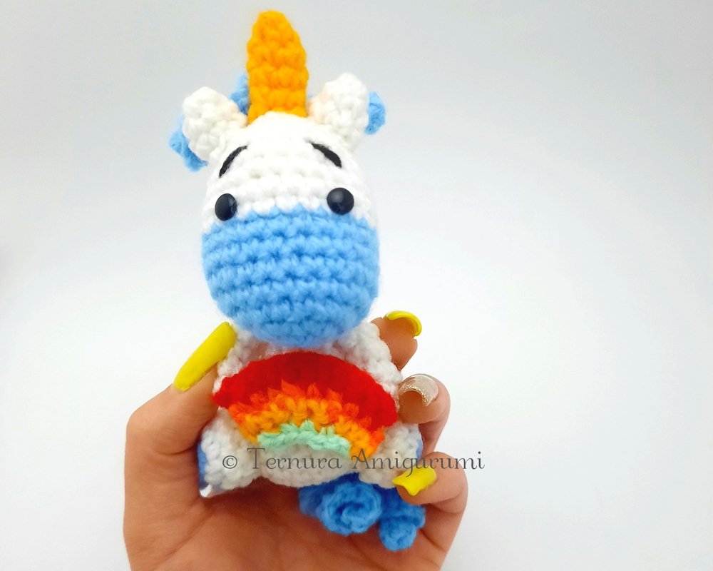 Crochet pattern Liam the unicorn - Image 6
