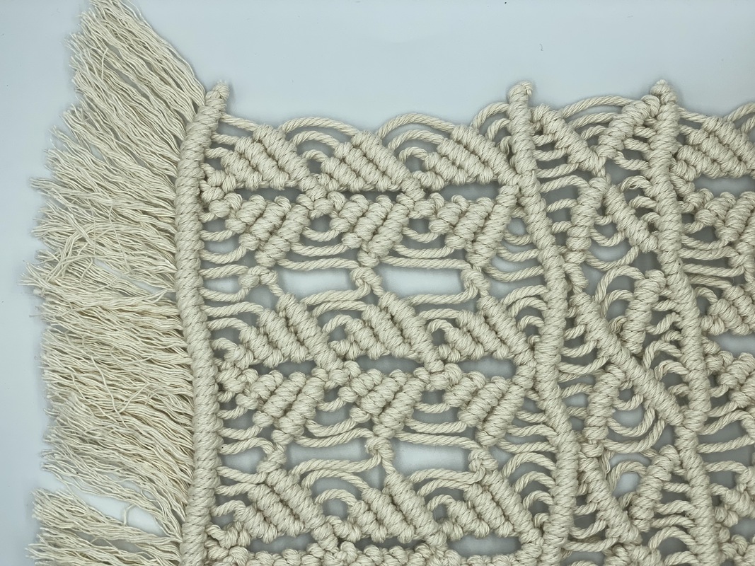 Makramee - Platzset / Tischset