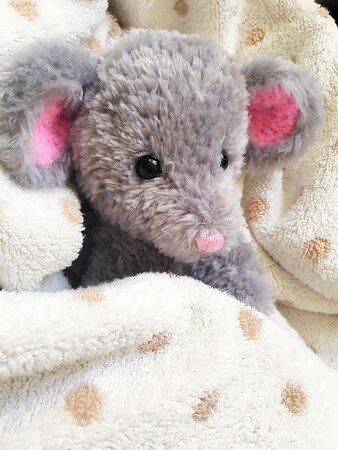 Crochet Pattern plush mouse