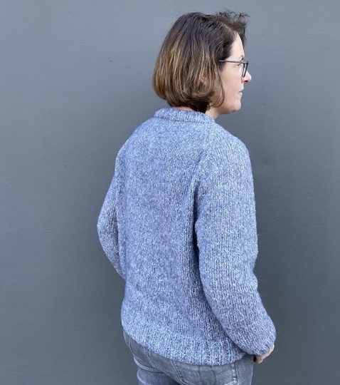 Strickanleitung Raglanpullover OKKA Gr 36 - 48 Damen